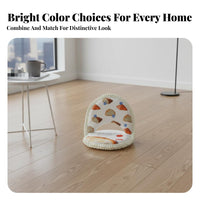 Adjustable Floor Lounger Foldable Design Backrest padding Space-Saving for Teens