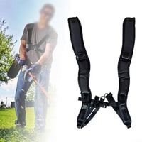 Sturdy Replacement Blower Strap Ergonomic Design Backpack Blower Harness Heavy Duty Padded Carrying Harness Even Weight Distribution for Landscapers