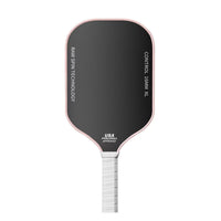 Control Pickleball Paddle with Raw Rotation Technology Long Handle Pickleball Paddle with 16mm Core Slim Grip Racket Textured for Beginners, Tournaments, Practice