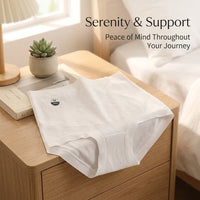 Postpartum Underwear with High Waist Elastic Waistband for C Section Recovery, Maternity Knickers for Plus Size Women