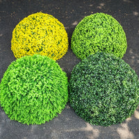 Outdoor Manhole Cover Decorative Eucalyptus Grass Ball