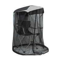 Fine Mesh Bug Net Tent Translucent Hanging Chair Net Zippered Bug Screen Lightweight
