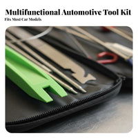 Professional Grade Emergency Car Opening Kit Multifunctional Air Spacer Pump Tool Kit Sturdy Long Reach Grabber Tool Set With Storage Bag for Roadside Assistance Personnel, Locksmiths, Auto Repair Shop, Garage