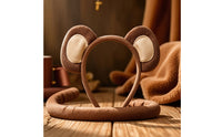 Monkey Ears Headband and Tail Set Soft Monkey Headband and Tail Set Furry