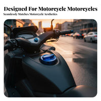 Long-Lasting Motorcycle Fuel Container Cap Stylish Design Motorcycle Fuel Container Cap CNC Machined Decorative Engine Plug Safeguarding