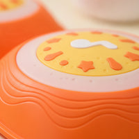 5 Pieces Stepping Stones with Rubber Rims Dome Stepping Stone Stackable Developmental Toy for Young Children, Obstacle Course, Daycare