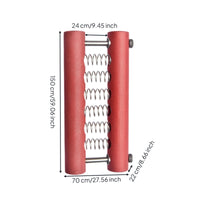 Knurled Handle Adjustable Hand Gripper Ergonomic Design Aluminum Alloy Hand Strengthener Portable for Musicians, Gym, Office, Rehabilitation