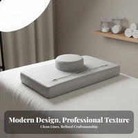 Eyelash Extension Pillow Ergonomic Design Anti-Collapse Salon Pillow High-Resilient Foam Facial Treatment Headrest for Adults, Beauty Salons, Spas