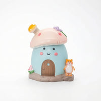 Adorable Fungus Piggy Bank Compact Fungus Currency Bank Decorative Currency Saving Pot Sturdy for Children, Girls, Nursery