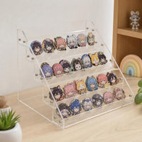 Acrylic Tiered Display Stand for Figures, Perfumes, Cosmetics, and Collectibles