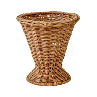 Handwoven Rattan Flower Pot for Wedding Decor