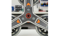 Shopping Cart Stair Wheels Smooth Rolling Stair-Navigating Wheels 3-Wheel Trolley Caster for Stairs