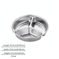 Integrated Lifting Handle Rice Cooker Steam Tray Raised Rim Stainless Steel Steam Tray Polished Silver Rice Cooker Steamer Insert Odorless