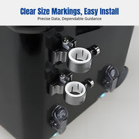 Fishing Tackle Box Umbrella Holder, Aluminum Alloy, Detachable, Reinforced, Lightweight, Windproof, Angling Accessory