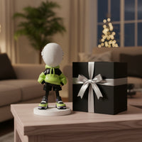 Swordsman Figurine Desktop Decoration Fencing Doll Collectible Style Home Decor for Shelf