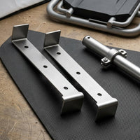 Mounting Holes Fishing Platform Extension Bracket 2.8 Mm Thick Stainless Steel Platform Bracket Bent Ends Stainless Steel Rod Holder Flat Metal
