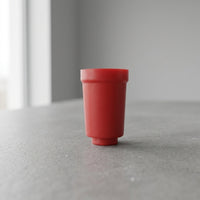 Candle Lamp E12 Lamp Holder for DIY Lighting, Single Red Candelabra Base Fixture Part, Flame Retardant Home Decor, Heat Insulation