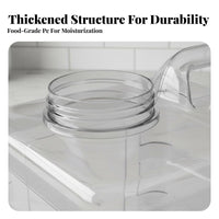 Food-Grade Material Water Dispenser Bottle Leak-Proof Portable Water Storage Container Long-Lasting for Families, Home, Office