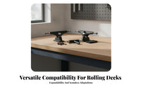Matte Black Board Hardware Board-Skate Bridge Assembly Bridge Metal Assembly Set