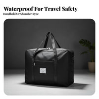 Trolley Sleeve Travel Bag Waterproof Airplane Luggage Bag Airline Friendly for Trip Ers, Women, Business Trips, Weekend Getaways, Sports Activities