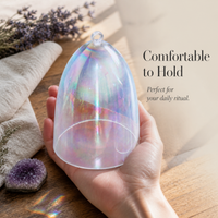 Crystal Chime Handheld Percussion Instrument for Meditation and Healing