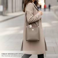 2026 New Women's Fashion Crossbody Bucket Bag Stylish Shoulder Handbag for Commute
