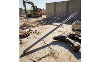 Extended Extension Adapter Straight-Shaft Masonry Tool Extension Alloy Steel Hardware for Masons, Deep-Hole