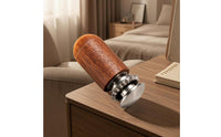 Wooden Massage Head Silver-Toned Acupoint Massage Head Wooden Pressing Tip Long-Lasting Handheld Acupoint Massager Lightweight
