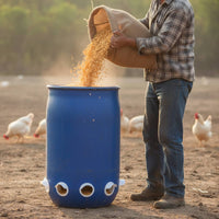 Automatic Weight-Based Feeder Nourishment Saving DIY Chicken Feeder Kit Farm Supply Weatherproof Weather-Resistant for Backyard