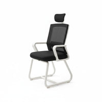 Adjustable Height Rolling Mesh Chair Swivel Function Rolling Mesh Seat Ergonomic Design Seating Furniture Support for Office Workers, Students, Adults, Study Room, Bedroom