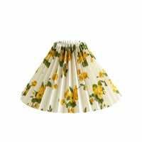 Pleated Lamp Shade Conical Pleated Lampshade Tapered Lamp Shade Soft Light Easy to Install for Bedroom