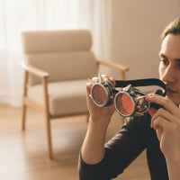 Steampunk Goggles Studded Eyewear Unique for Festivals