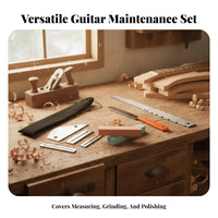 Precision Measurement Guitar Luthier Tool Set All-in-All-in-Comprehensive Guitar Maintenance Kit Professional for Musicians, Workshop
