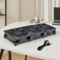 USB Cooling Fan Slim USB Fan Plug-and-Play Compact for Router, Laptop