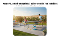 Solo Practice Table Tennis Pong Ball Machine Easy to Use Table Tennis Training Machine Lightweight Automatic Table Tennis Server Consistent for Children, Students, Beginners
