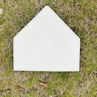 Portable Baseball Plate Marker Flat Design Baseball Field Marker Plate Long-Lasting Sports Training Gear High Visibility