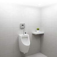Touchless Operation Infrared Sensor Urinal Flusher Water-Saving Concealed Sensor Flusher Easy to Clean Wall-Mounted Urinal Flush Valve Brass Body for Public Restroom, Commercial