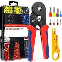 HSC8 6-4 Insulated Ferrule Crimping Pliers, Needle-Type Cold Crimping Tool