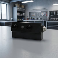 Gearbox Fluid Thermal Valve Black Anodized Gearbox Fluid Thermal Bypass Valve Compact Unrestricted Circulation