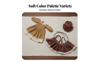 1/6 Scale Doll Outfit Aesthetic Doll Dress Set Includes Headwear for Hobbyists
