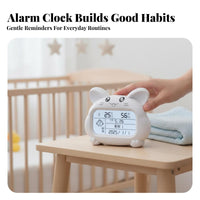 Shaped thermalHygrometer Temperature and Humidity Display Digital Timepiece Multwhenunctional Comfort Comfort-Scale Gauge
