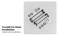 5 in 1 Faucet and Sink Wrench Easy Use Multifunctional Sink Wrench Basin Plumbing Tool Long-Lasting Lightweight for Plumbers