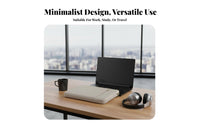 Air-Filled Padding Interior Shockproof Laptop Sleeve Full-Coverage Protection Laptop Inner Bag Soft Fleece Lining for Gamers, Office Workers