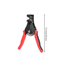 Zinc Alloy Solar Cable Wire Stripper Spring-Loaded PV Wire Stripper Textured Grip Conductor-Safe