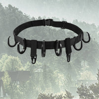 Multi-Functional Outdoor Utility Hook Strap Long-Lasting Polyester Tree Trunk Gear Strap Easy Installation Campsite Organizer Lanyard Heavy Duty for Campers, Hunters, Hikers, Camping, Fishing, Picnic