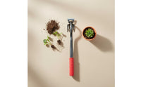 Ground-Clearing Weeder Rake Manganese Steel Handheld Soil Loosener Labor-Saving Weeding Tool for Farm