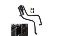 Oil Catch Can Set with Hoses Adjustable Oil Separator Tank Billet Aluminum Car Part for Engine Bay