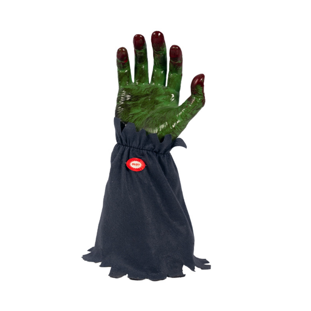 Spectral Hand Decoration Operated Moving Hand with Textile Foundation Spooky Animatronic Prop for Tabletop Displays, Halloween Parties