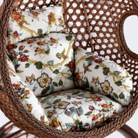Egg-Shaped Hammock Chair, Large, Freestanding, PE Rattan, Balcony, Outdoor Use
