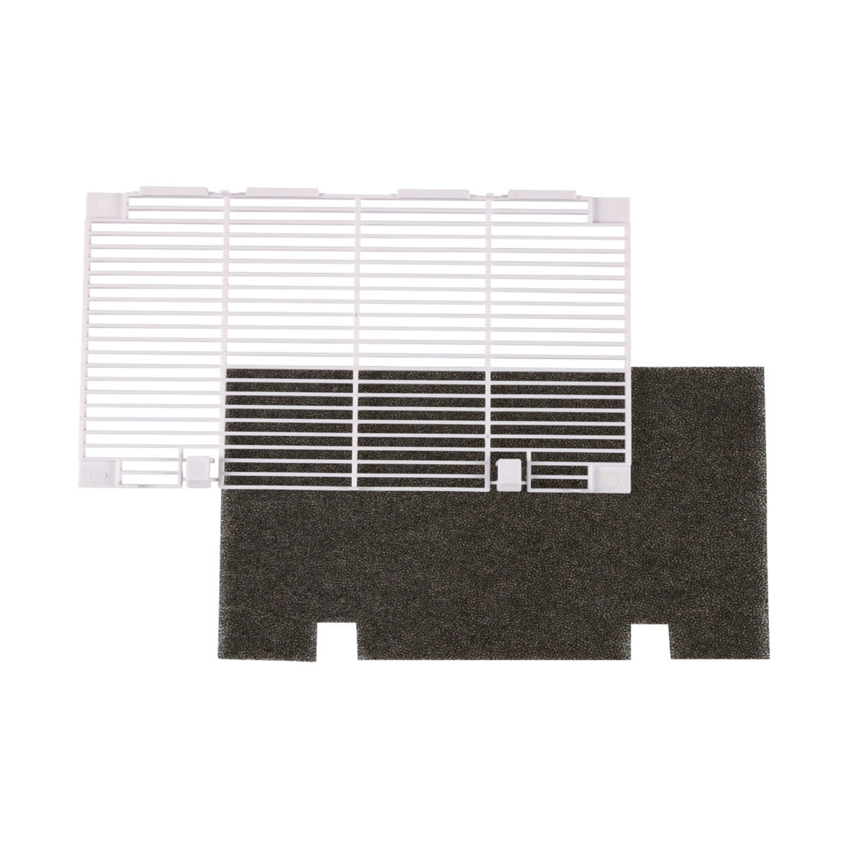 RV Air Conditioner Grille with Foam Screen Replacement AC Vent Screen Assembly Compatible Cover for Travel Trailer